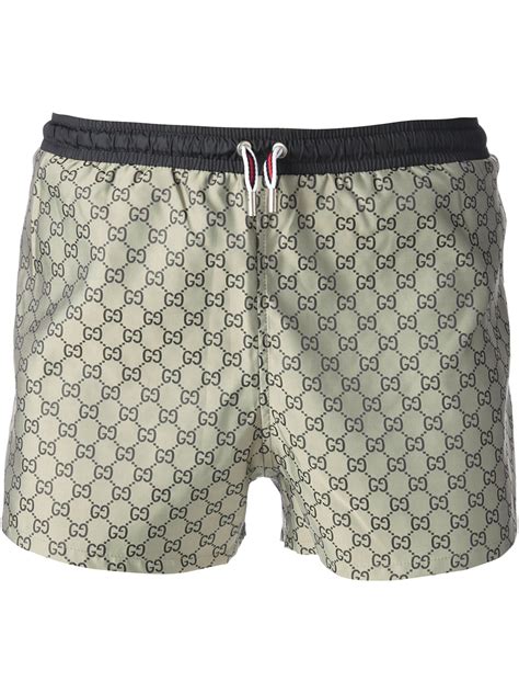 gucci men swim trunk|Gucci bathing suit men's.